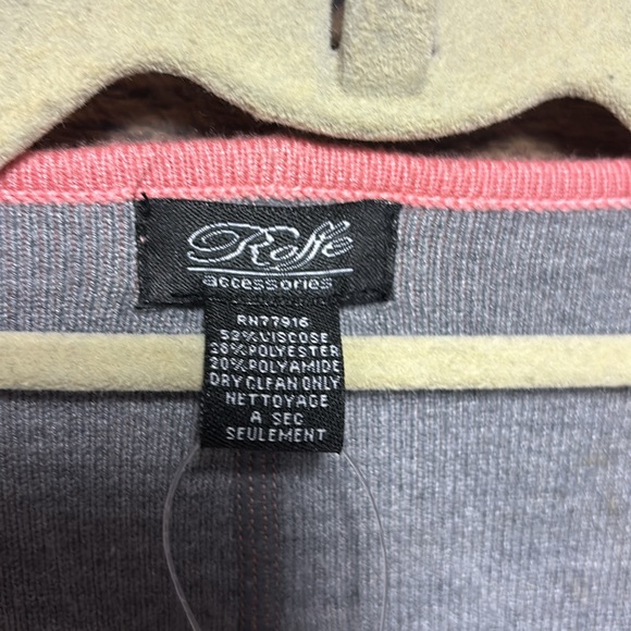 Roffe Color Block Fringe Ruana - Picture 10 of 13